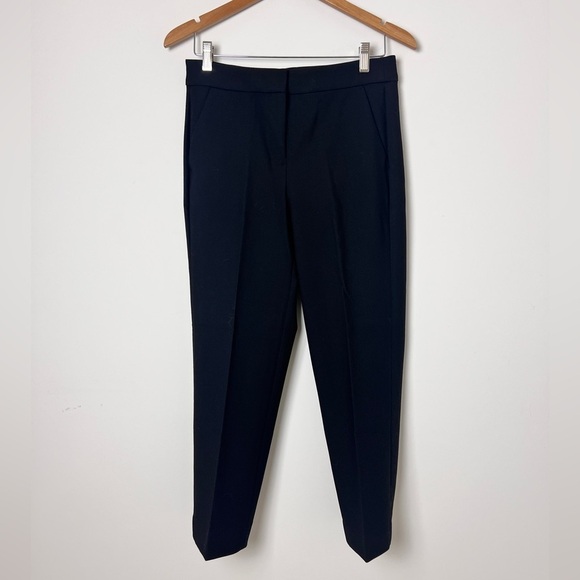 NEW J.Crew Black Petite Kate Straight-Leg Four Season Stretch Career Pants 8P - Picture 3 of 11
